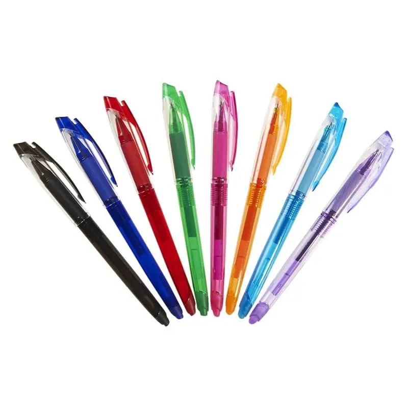 plusieurs stylos colorés
